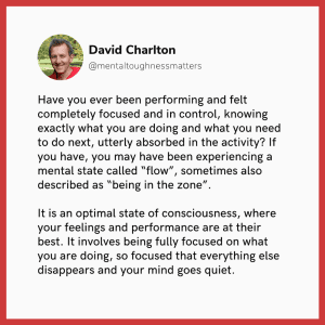 In the zone David Charlton