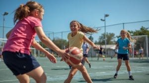 Girls Netball 7 - 11 Years Old