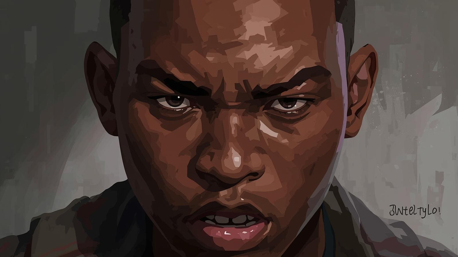 Aggressive child 16 years old