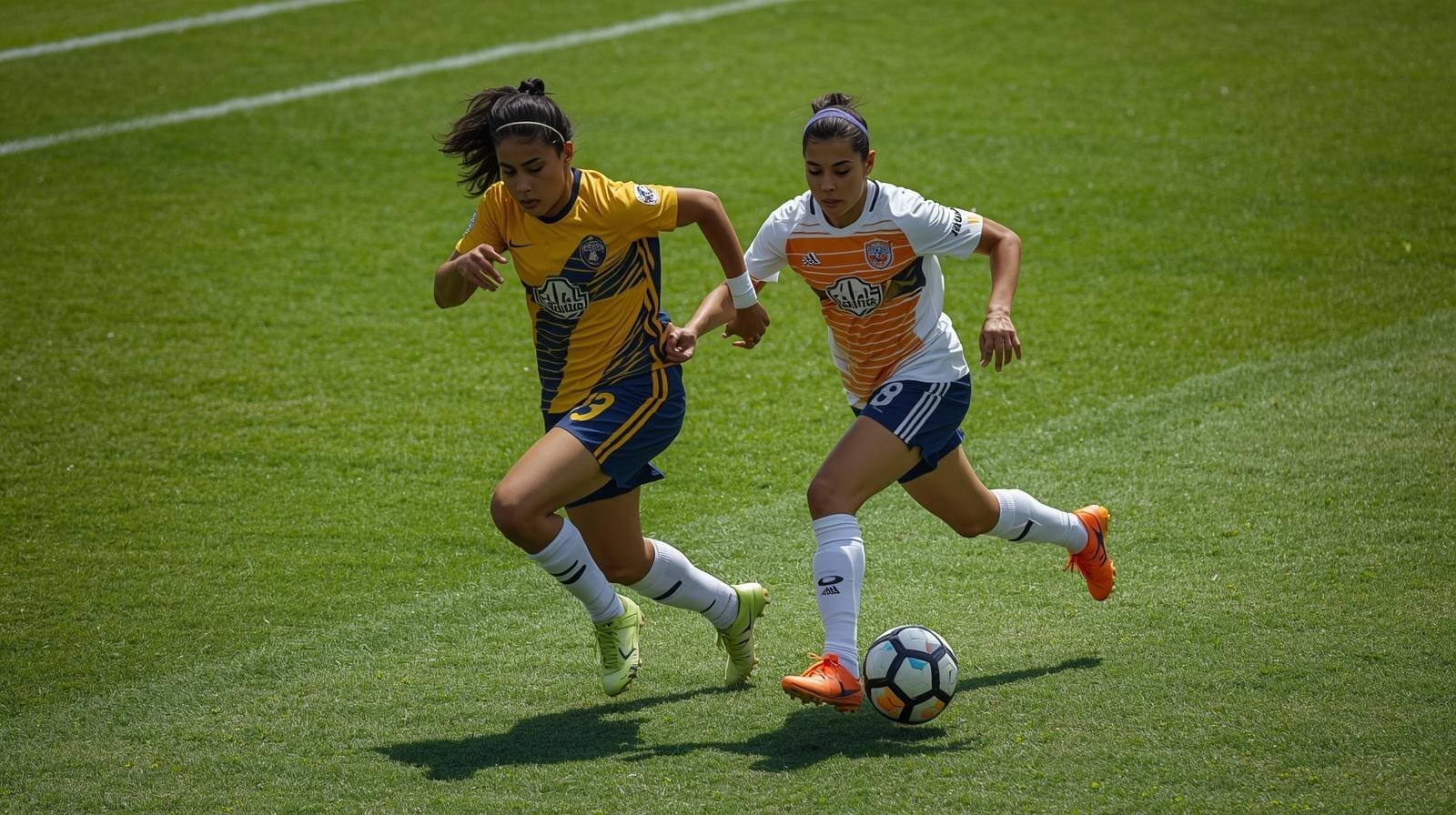 female soccer players aged 20