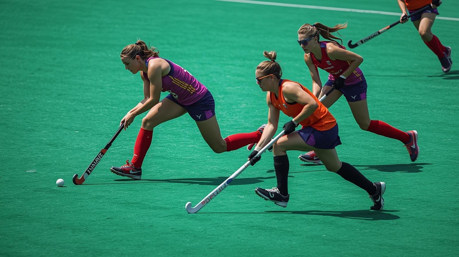 field hockey players