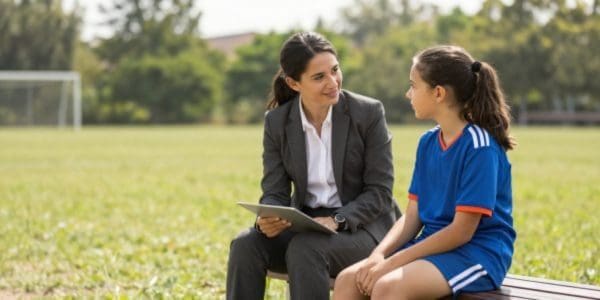 Conversations with KIds Football Emotional Control